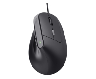 TRUST Mysz ergonomiczna przewodowa Bayo II czarna 25144 - 1489323 - zdjęcie 1